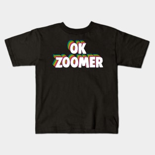 OK Zoomer Meme Kids T-Shirt